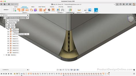 how to edit stl files|Import and Edit STL Files in Fusion 360 2023 .